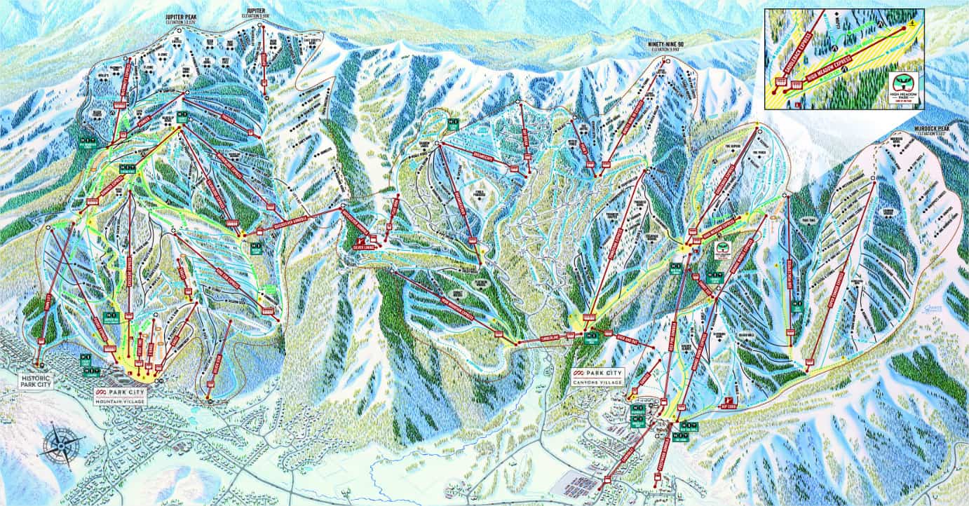 Park City Trail Map